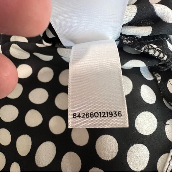 Popsugar Polka Dot Tank, Size XL - Picture 4 of 7